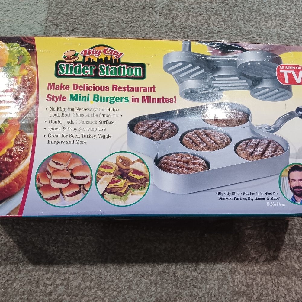 As Seen On TV Big City Slider Station - Silver